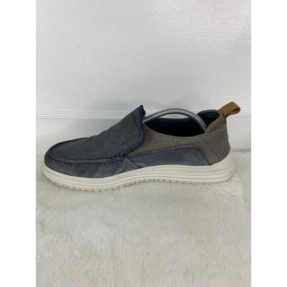 Skechers Men’s Proven Evers Slip On Size 10.5 Navy Casual Comfort Shoes - Picture 6 of 10